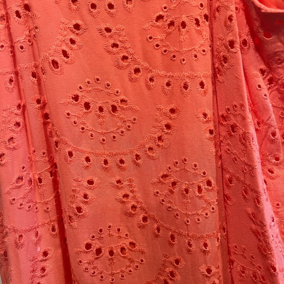Luxology brand women’s orange/peach Sundress - Picture 2 of 5